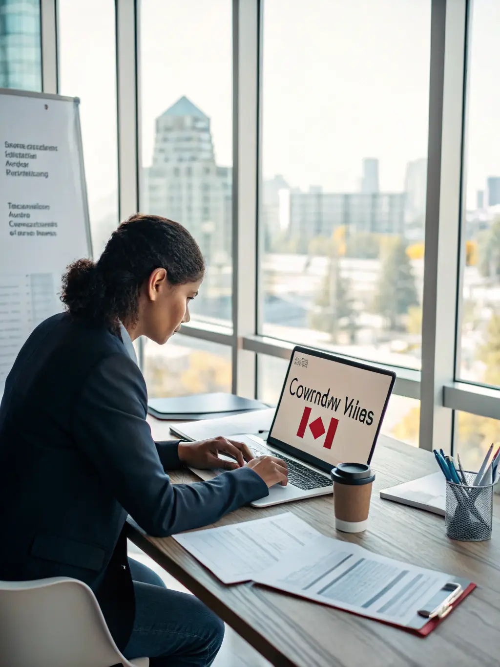 A Canadian worker contributing to a Defined Contribution Pension Plan, with a focus on investment growth.